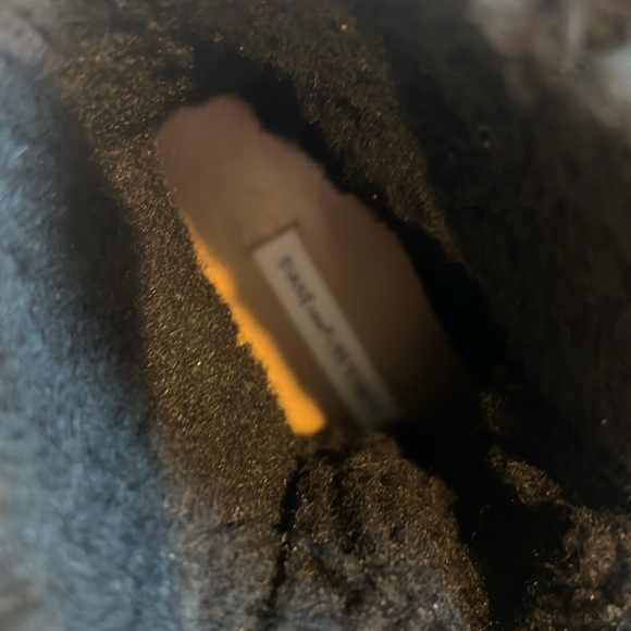 NWOT DIANE VON FURSTENBERG Wool-Lined Booties - Picture 3 of 4